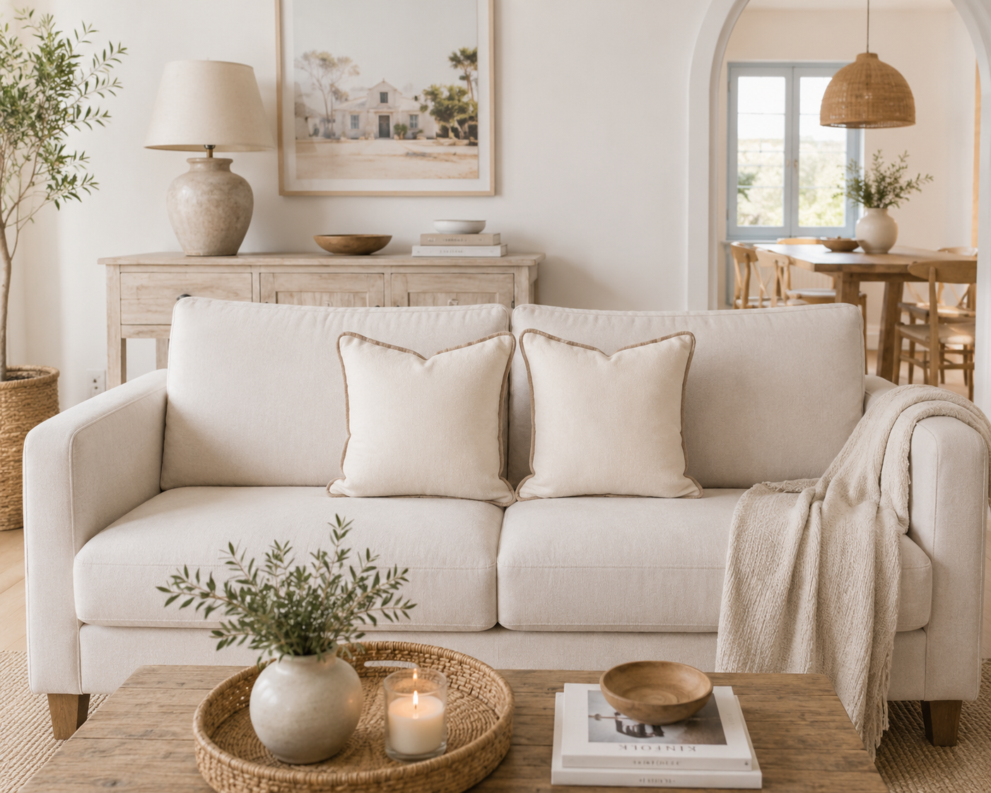 Copper Edge Pillow Cover