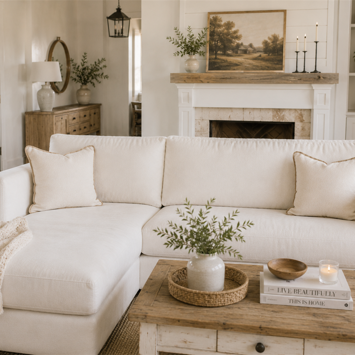 Copper Edge Pillow Cover