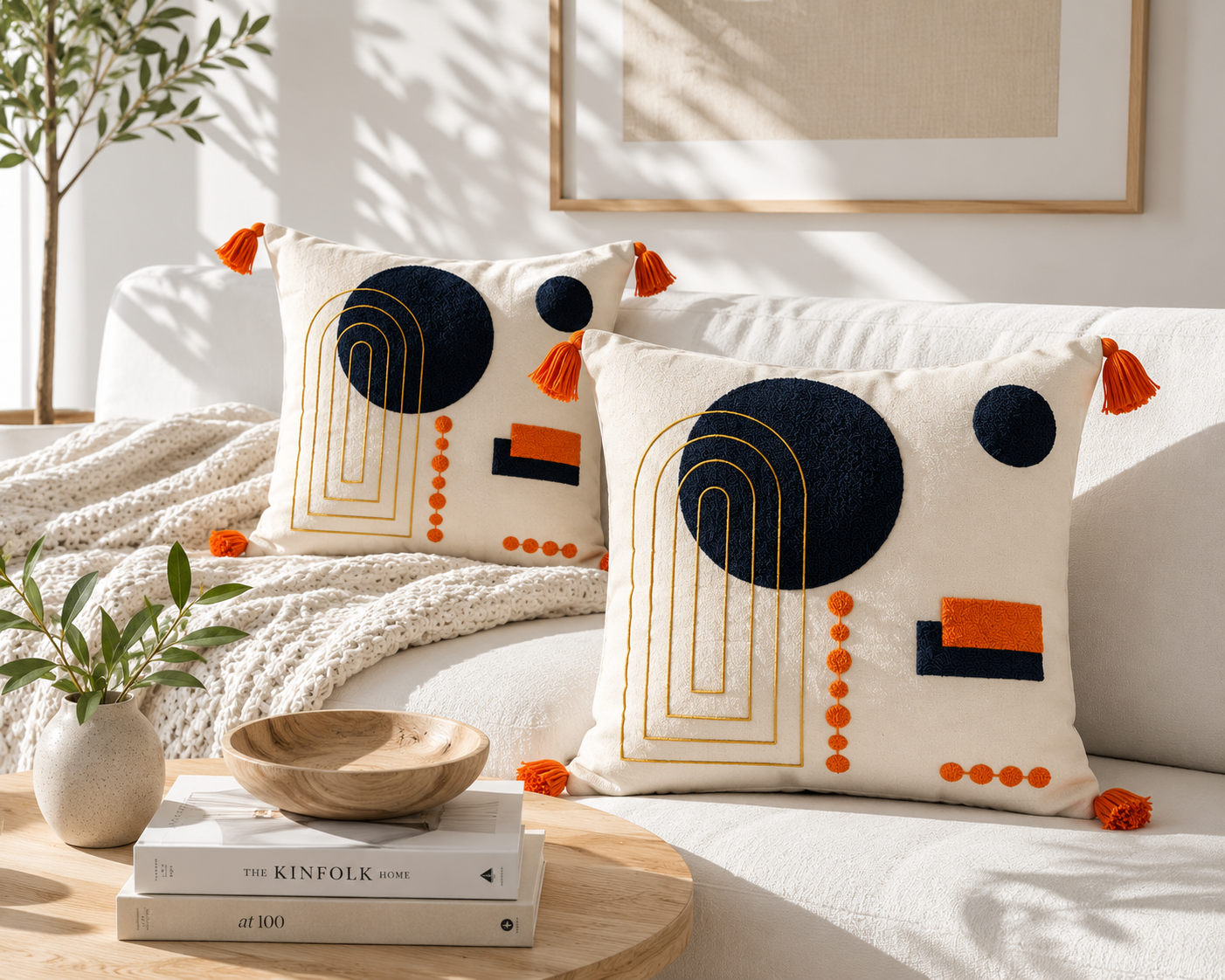 Midnight Arch Cushion Cover