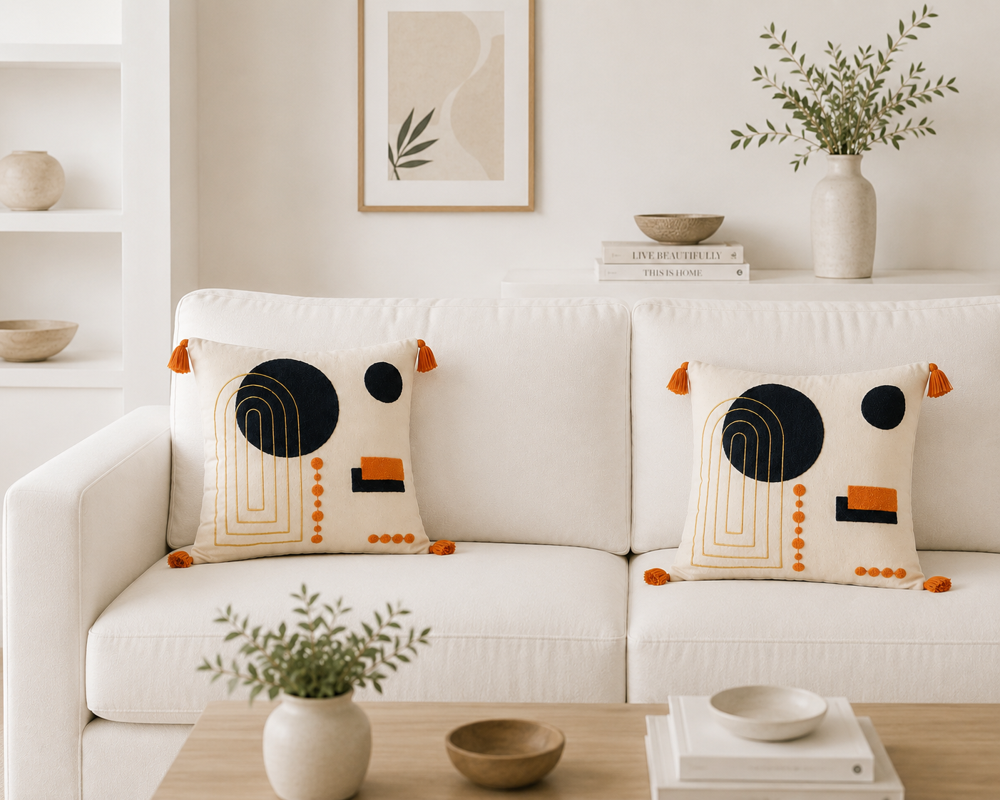 Midnight Arch Cushion Cover