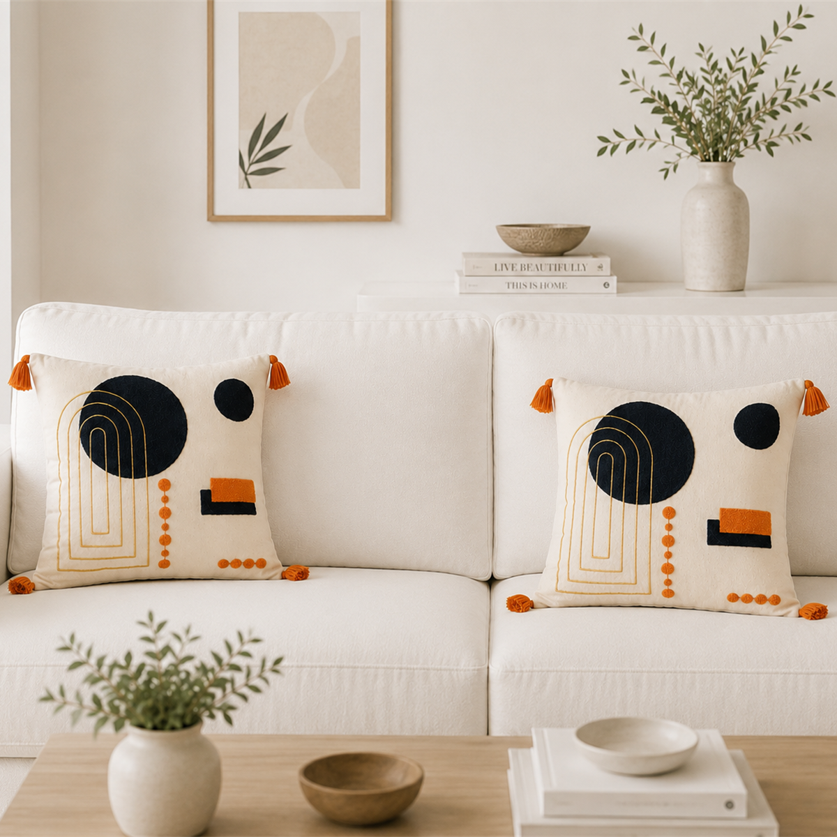Midnight Arch Cushion Cover