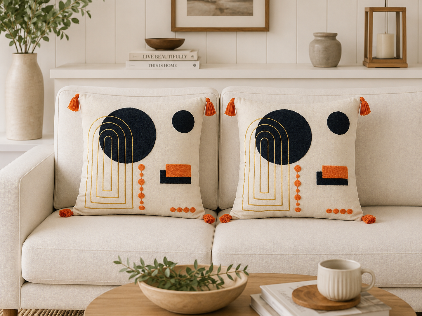 Midnight Arch Cushion Cover
