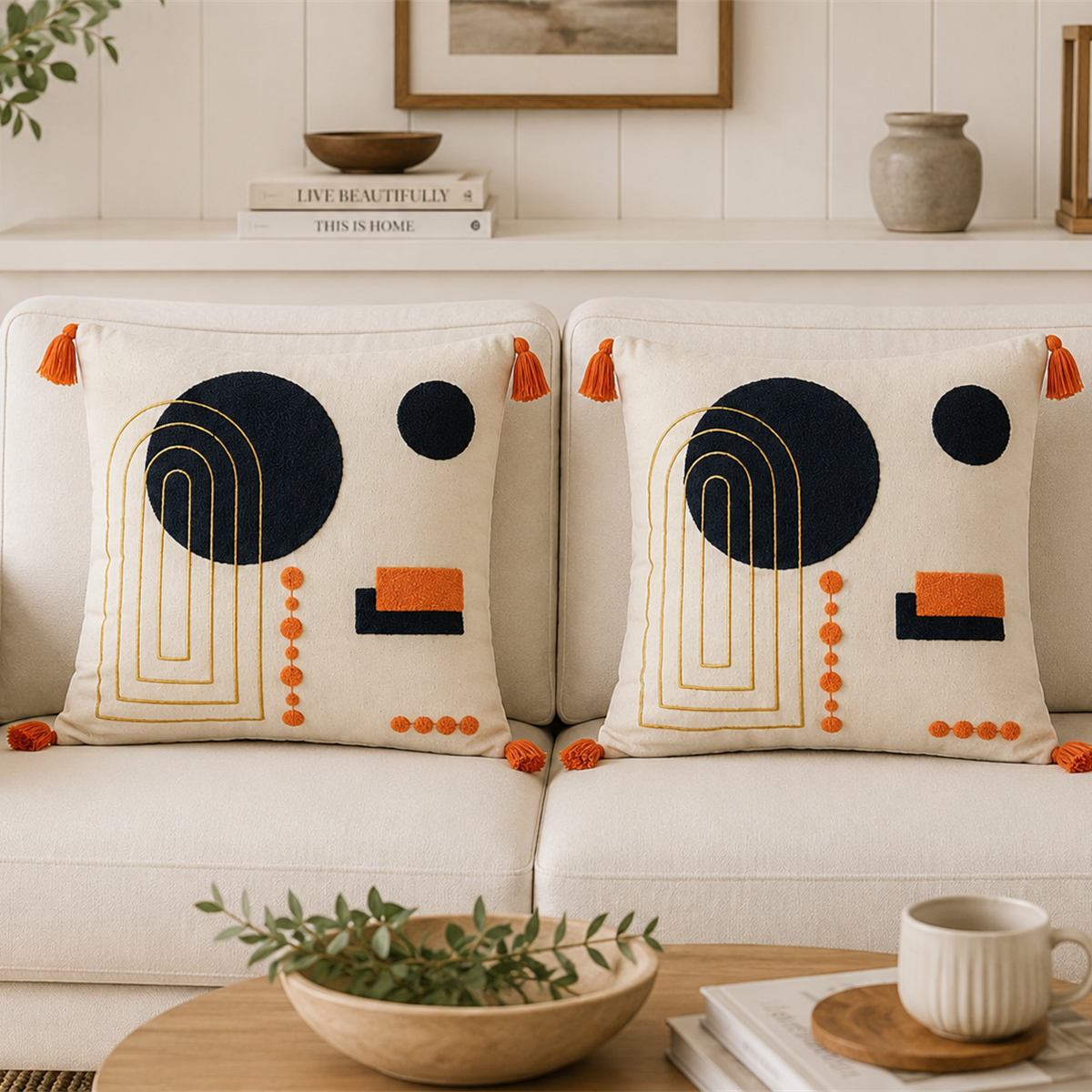 Midnight Arch Cushion Cover