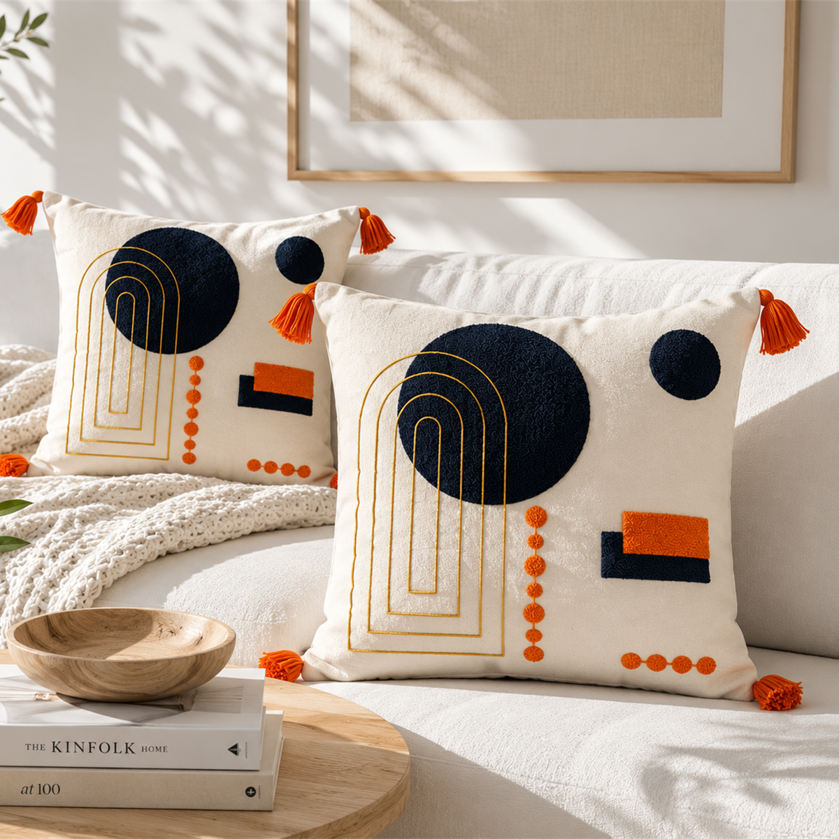 Midnight Arch Cushion Cover