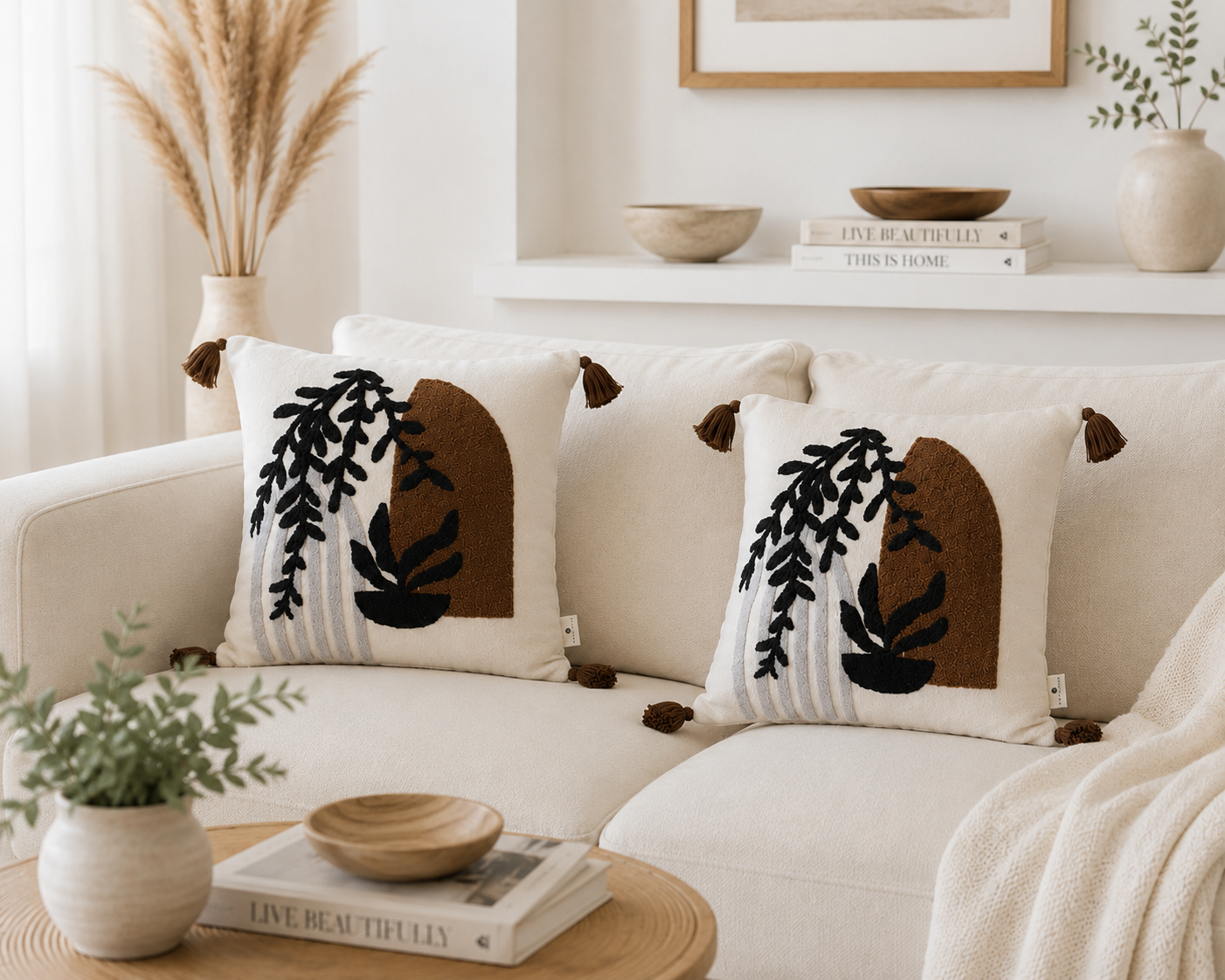 Noir Arch Cushion Cover