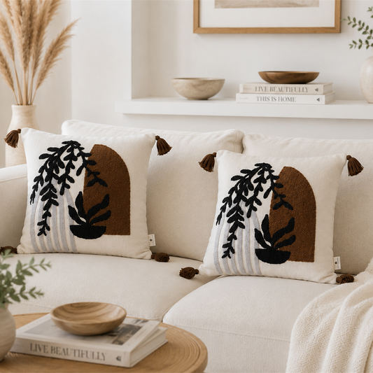 Noir Arch Cushion Cover