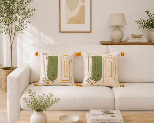 Sage Arch Cushion Cover