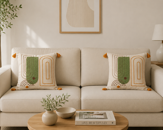 Sage Arch Cushion Cover