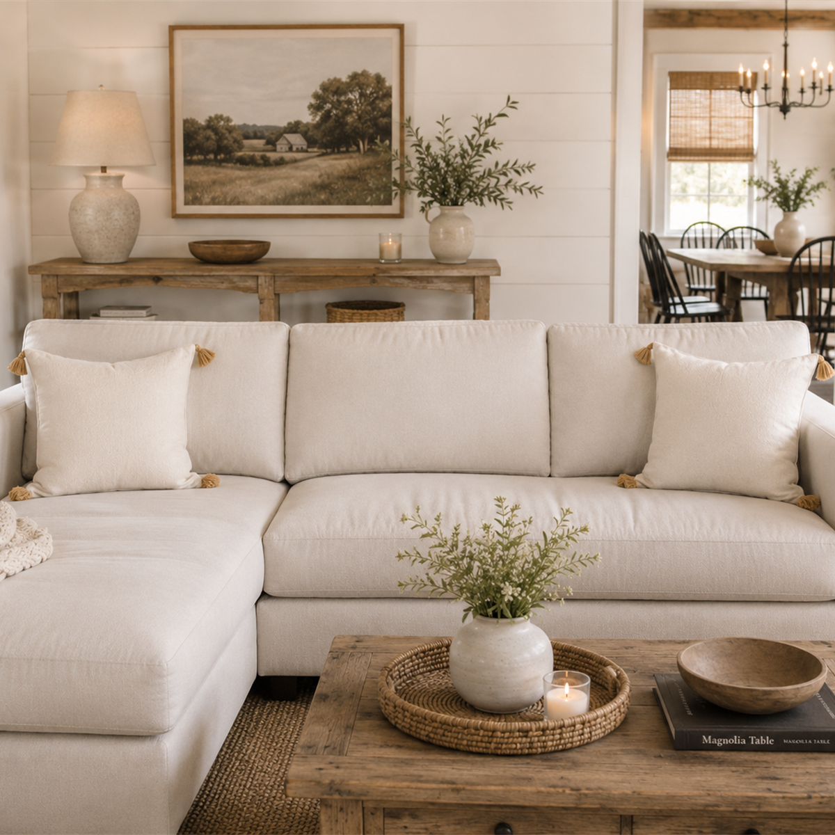Sand Tassel Cushion Cover