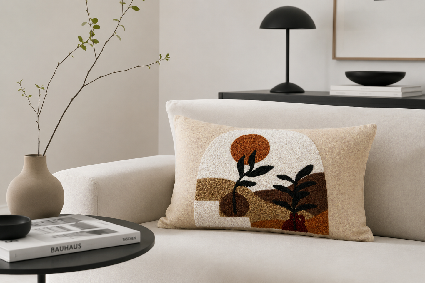 Sunset Valley Lumbar Cushion Cover